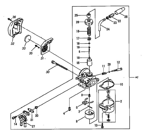 27 コックボディーAssy(15φ)