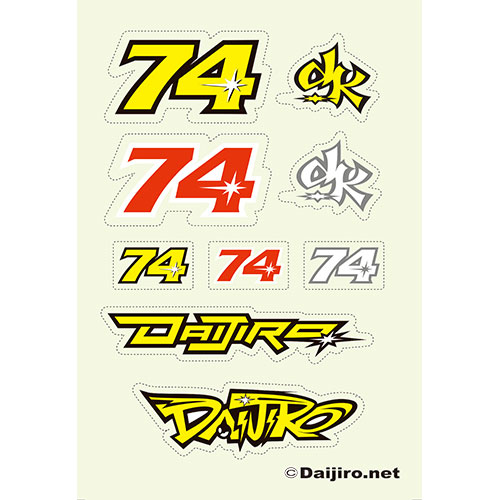 DK74ステッカーセット