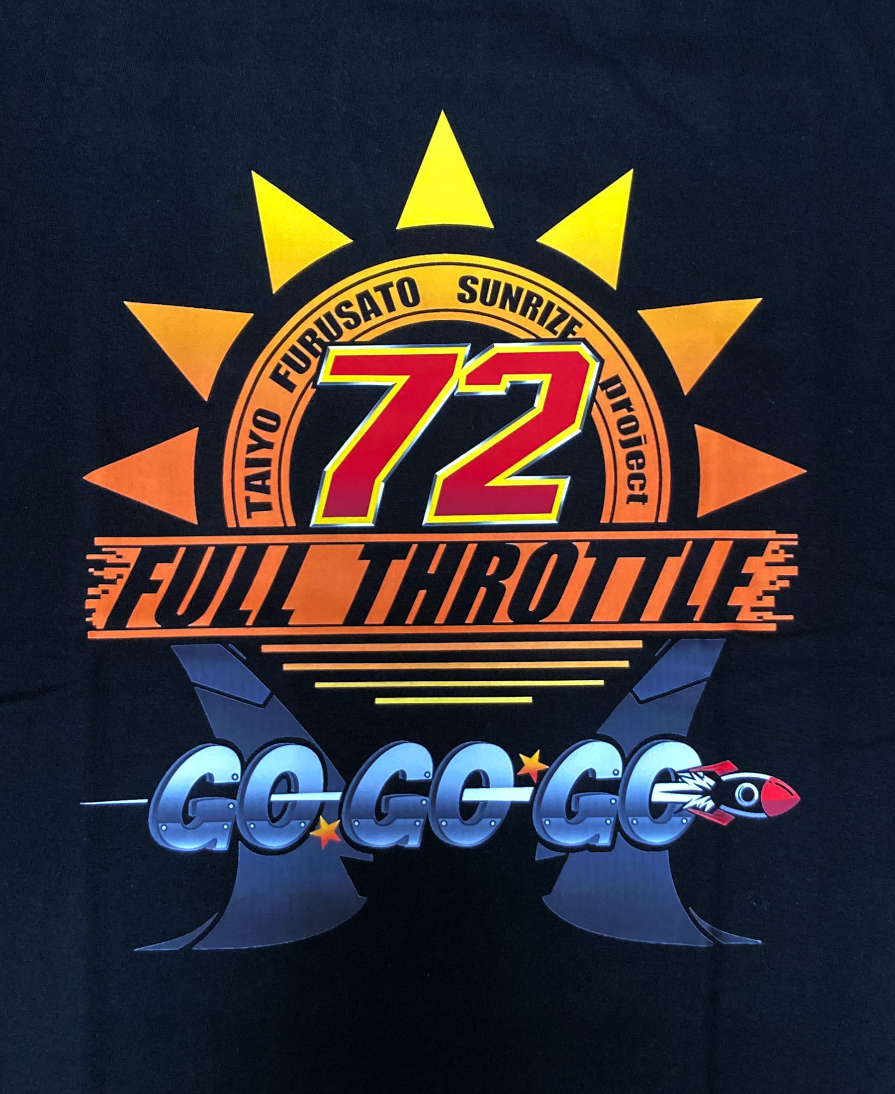 TF72 Tシャツ フルスロットルver.オレンジ