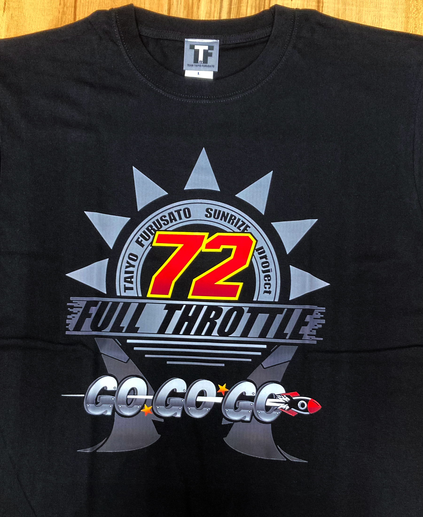 TF72 Tシャツ フルスロットルver.シルバー