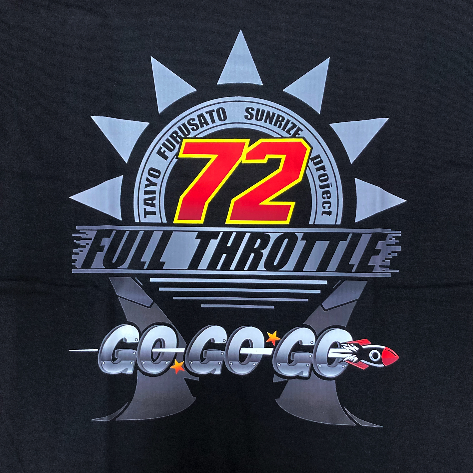 TF72 Tシャツ フルスロットルver.シルバー
